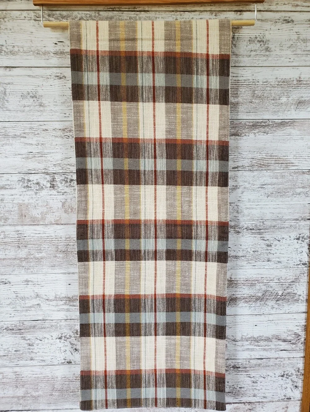 Hobby Lobby Fall Plaid Runner Bed Sofa Couch Table Decor